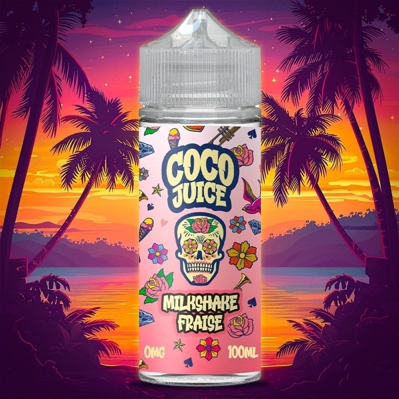 Milkshake Fraise 100ml COCO JUICE