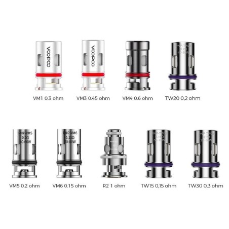 Résistances PnP (x5) VOOPOO